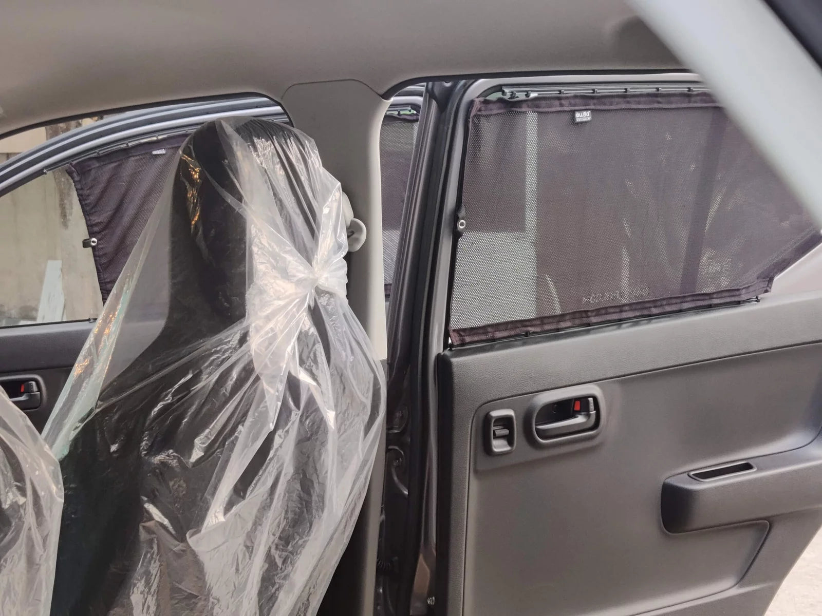 QuikSlide_sliding_window_curtains_car_pardy_for_Suzuki_Alto_2014_2026_8th_gen
