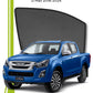 QuikSlide window sun shades car pardy for Isuzu D-Max 2018–2024 custom fit UV protection privacy mesh shades