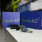 Quik LED Headlight 150W | Ultra Bright Plug & Play Car Headlights