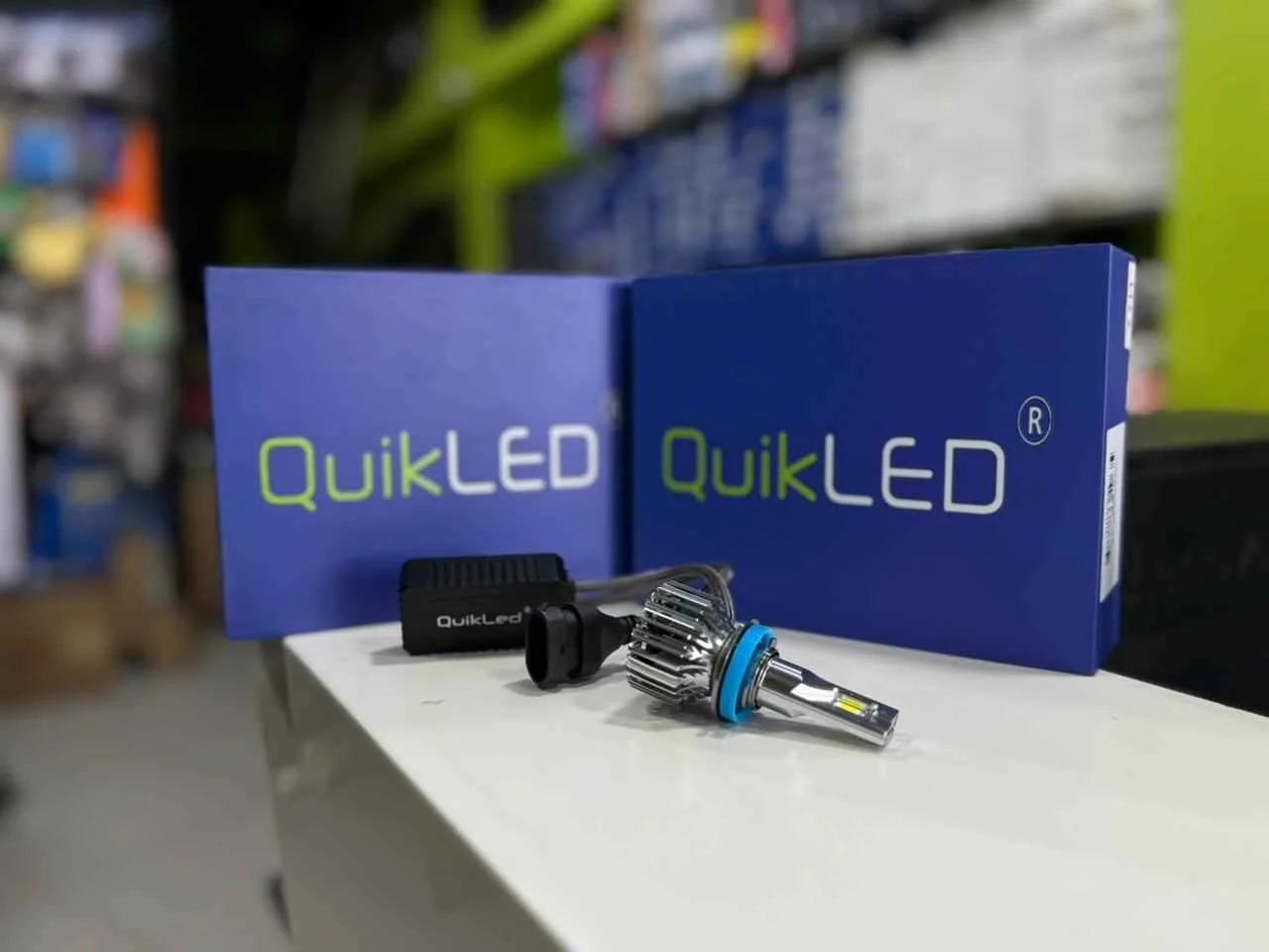 Quik LED Headlight 150W | Ultra Bright Plug & Play Car Headlights