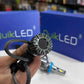 Quik LED Headlight 150W | Ultra Bright Plug & Play Car Headlights