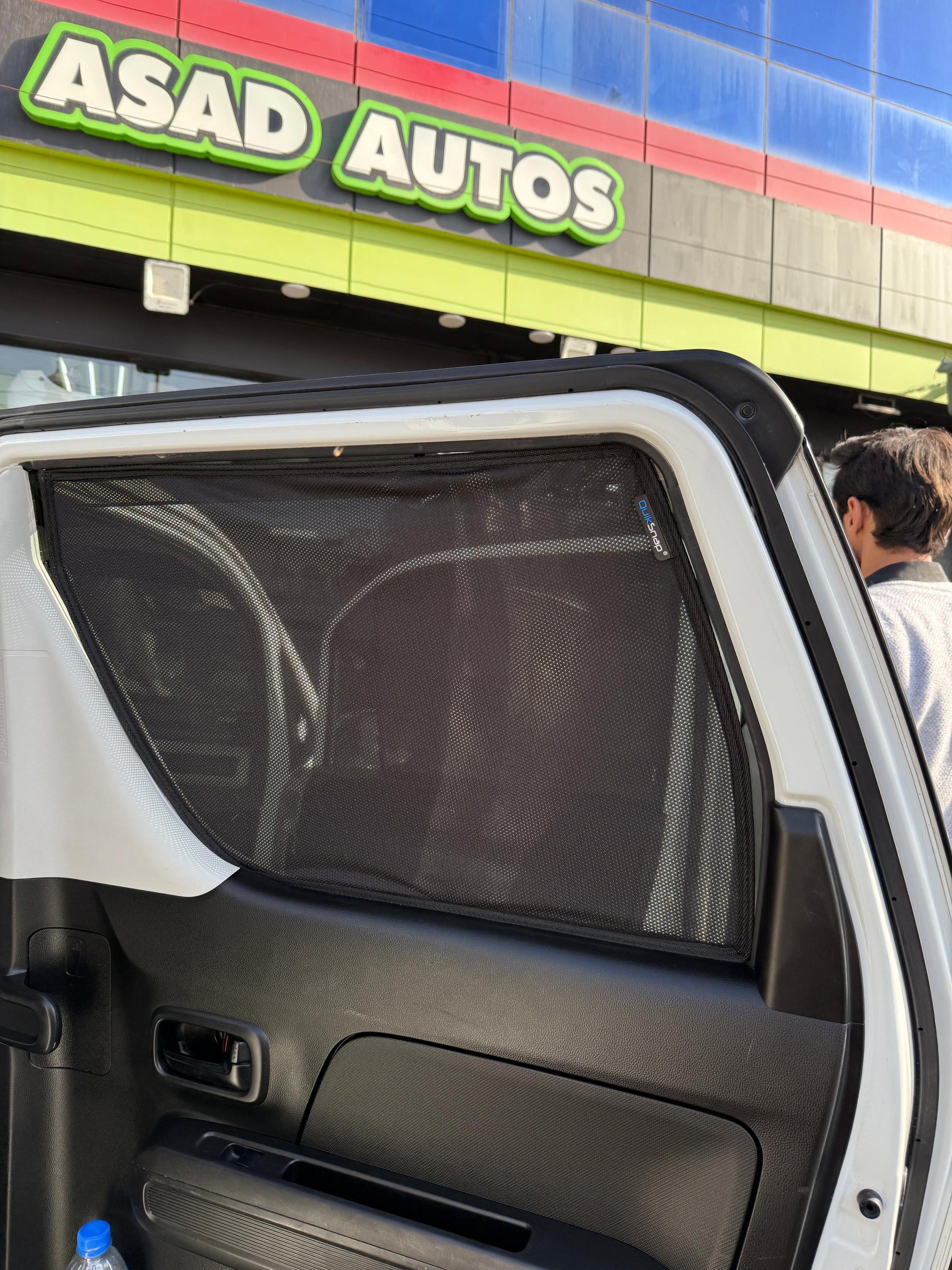 Quik Snap Car Sun Shade for Suzuki Wagon R (Japanese) – UV & Heat Protection, Easy Installation
