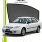 Quik Snap Window Sun Shades (Car Pardy) For Honda Civic 1996-2000 Sedan