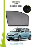 Quik Snap Window Sun Shades (Car Pardy) For MIRA EXI 2018-2023	Crossover