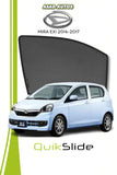 Quik Snap Window Sun Shades (Car Pardy) For OLD MIRA EXI 2014-2017 Crossover 20