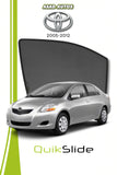Quik Snap Window Sun Shades (Car Pardy) For Toyota	BELTA 2007-2012 Sedan 10