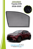 Quik Snap Window Sun Shades (Car Pardy) For Toyota	C-HR 2018-2023 Crossover