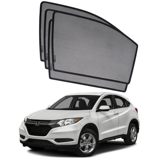 Quik Snap Window Sun Shades (Car Pardy) for Honda Vezel Hybrid/HRV 2013-2021 – UV Protection and Privacy






