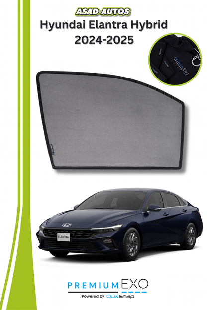 Quik Snap Window Sun Shades (Car Pardy) for Nissan Days – Custom-fit sunshades for UV protection, heat reduction, and enhanced privacy.
