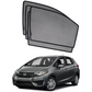 Quik Snap Window Sun Shades for Honda Fit 2015-2020 Hatchback – UV Protection and Privacy Accessory