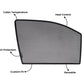 Quik Snap Window Sun Shades for Honda Fit 2015-2020 Hatchback – UV Protection and Privacy Accessory
