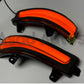 RGB LED side mirror indicator lights for Honda City 2009-2021 with dynamic sequential turn signal and multi-color lighting
