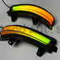 RGB LED side mirror indicator lights for Honda City 2009-2021 with dynamic sequential turn signal and multi-color lighting
