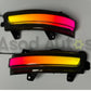 RGB LED side mirror indicator lights for Honda City 2009-2021 with dynamic sequential turn signal and multi-color lighting