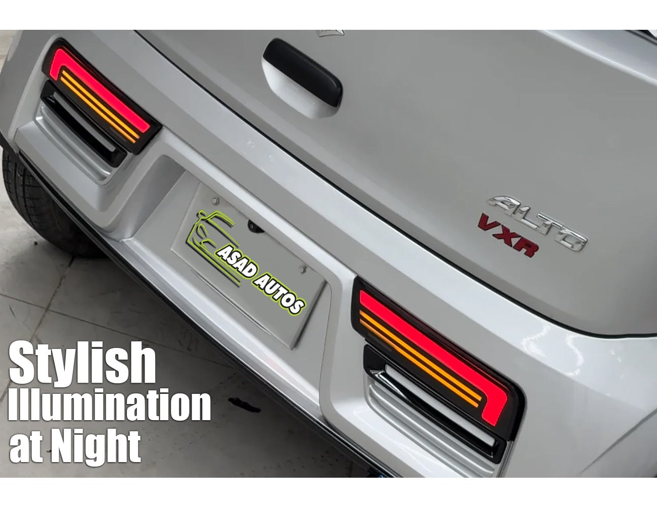 RGB V2 Brake Lights for Suzuki Alto 2014-2026 – Stylish and Enhanced Visibility