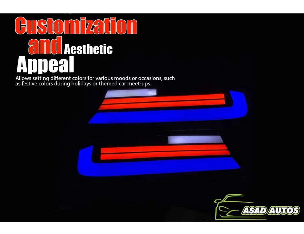 RGB V2 Brake Lights for Suzuki Alto 2014-2026 – Stylish and Enhanced Visibility