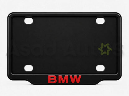 Raptic ustom number plate frame for BMW premium exterior styling - Asad Autos