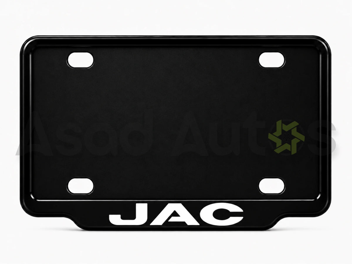 Raptic number plate frame for JAC T9 Hunter premium exterior styling - Asad Autos