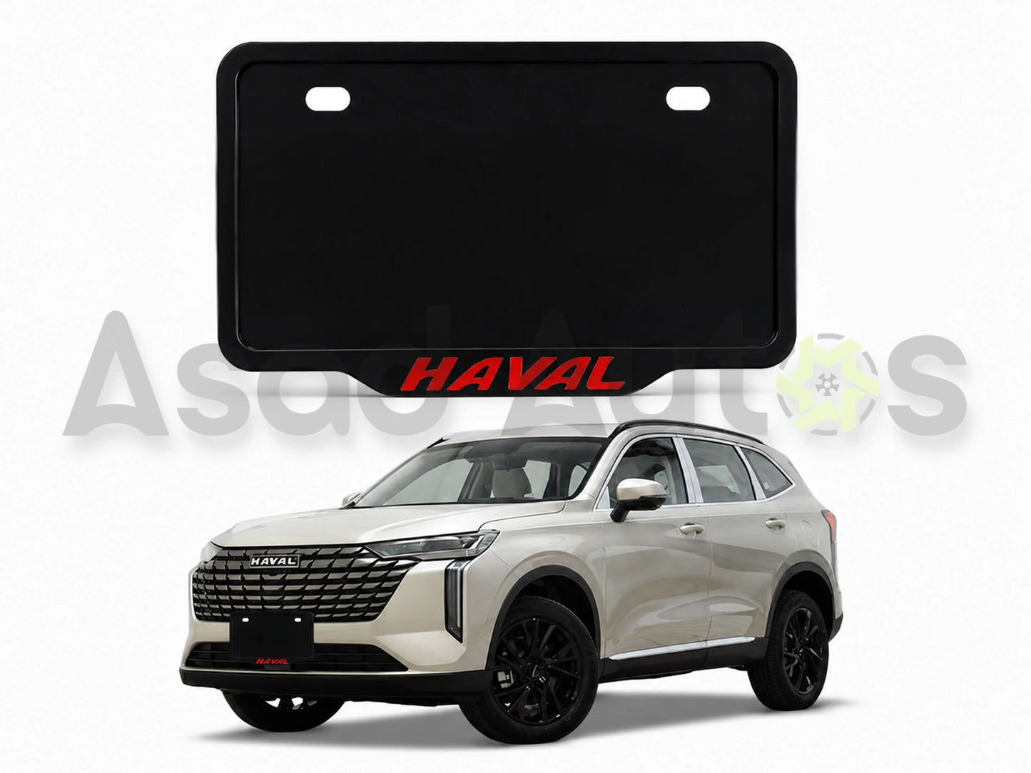 Raptic Custom Number Plate Frame for Haval H6 2022-2024