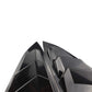 Rear Quarter Side Window Louvers for Honda Civic Sedan 10th Gen (2016-2021) in ABS plastic, 3-vent style with carbon fiber or black finish (2 pieces).