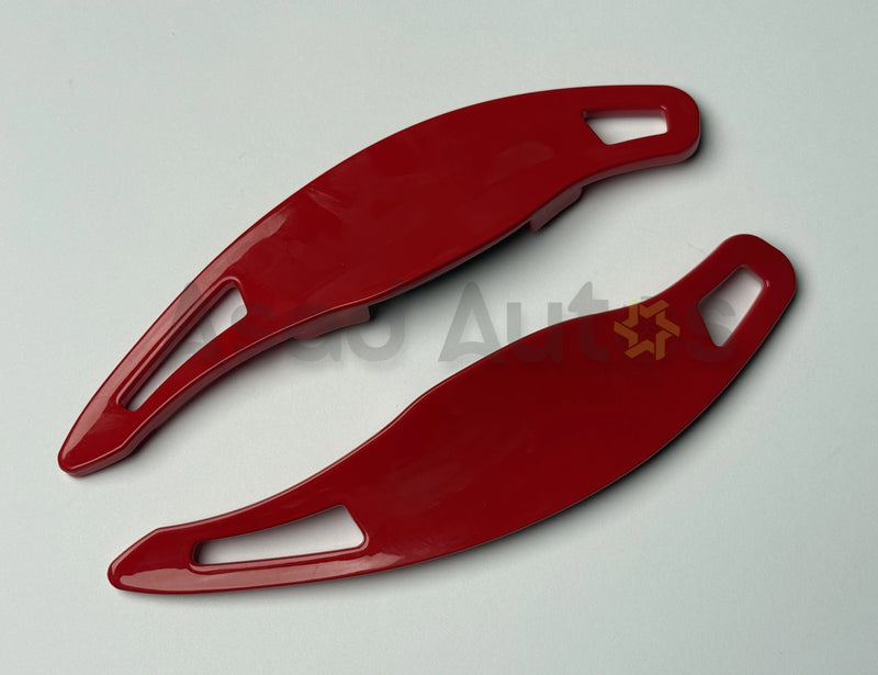 Red paddle shifter extension for Honda Civic 2022-2026 steering wheel sporty upgrade