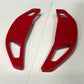 Red paddle shifter extension for Toyota Corolla 2014-2026 steering wheel sporty upgrade
