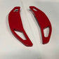 Red paddle shifter extension for Toyota Corolla 2014-2026 steering wheel sporty upgrade