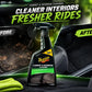 Removes both oil and water-based stains