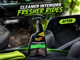 Removes both oil and water-based stains