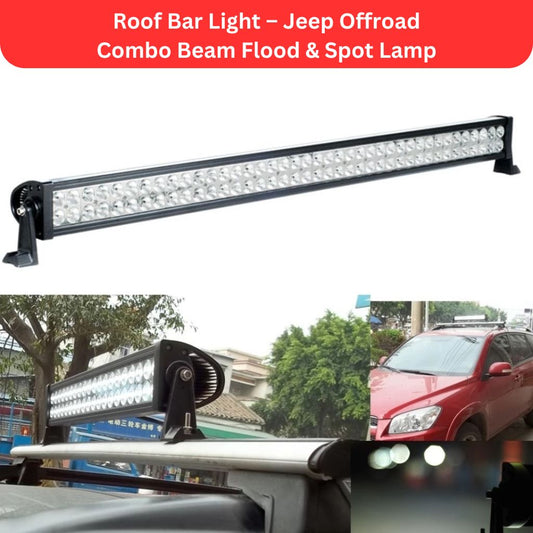 240W SMD 3.5ft Roof Bar Light – Jeep Offroad Combo Beam Flood & Spot Lamp