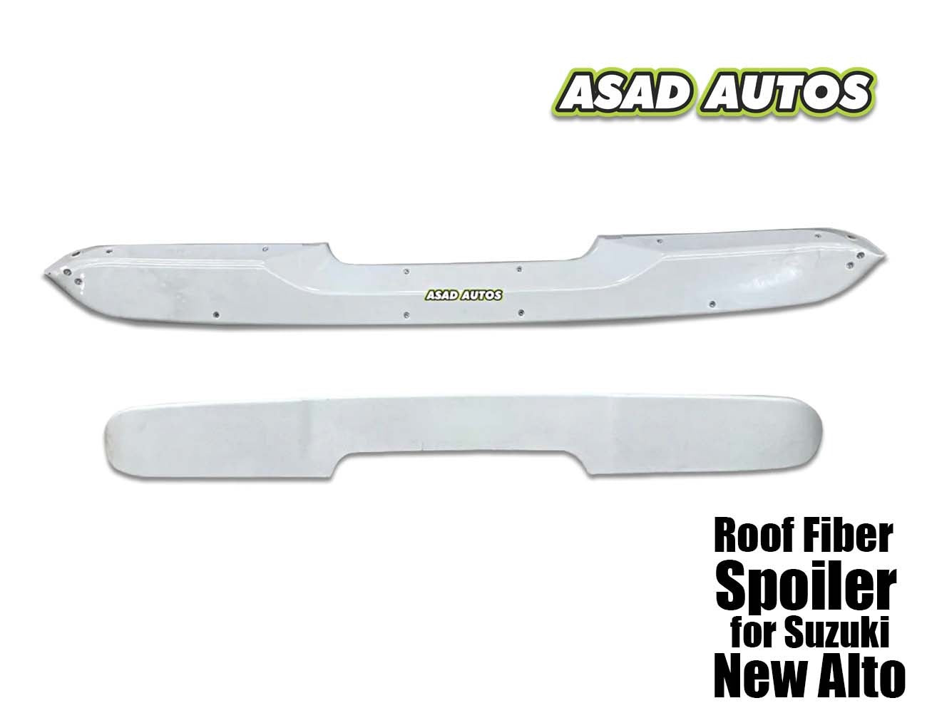 Roof Fiber Spoiler for Suzuki New Alto 2014-2026 – Stylish and Aerodynamic Upgrade