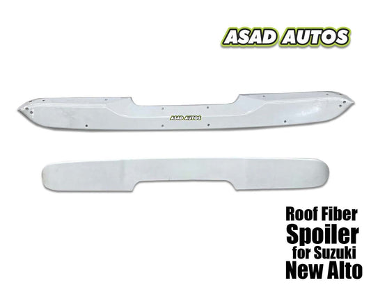 Roof Fiber Spoiler for Suzuki New Alto 2014-2026 – Stylish and Aerodynamic Upgrade