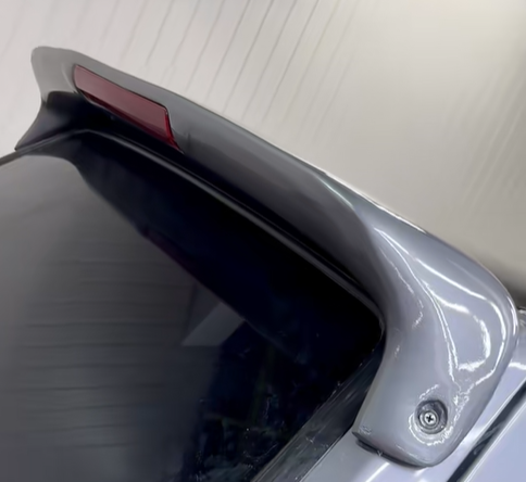 Roof Spoiler Fiber For Suzuki Mehran 2000-2018, Suzuki Mehran Roof Spoiler Rear View, Mehran Car Accessories Roof Spoiler