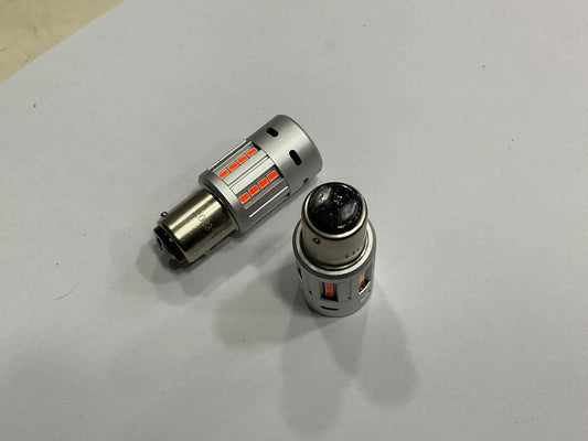 S25 High-Brightness LED Tail & Stop Lamp Brake Bulb with Cooling Fan – Long-Lasting & Energy Efficient