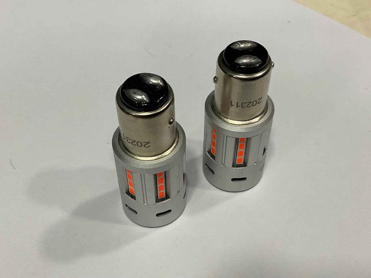 S25 High-Brightness LED Tail & Stop Lamp Brake Bulb with Cooling Fan – Long-Lasting & Energy Efficient