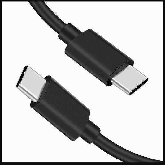 "Samsung USB-C to USB-C (5A) Cable for Super Fast Charging, PD 3.0, and high-speed data transfer."

