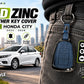 Shop 5D Zinc Leather Key Cover for Honda City 2022–2026. Premium leather texture, durable zinc alloy frame, stylish design and easy installation.