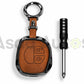 Shop 5D Zinc Leather Key Cover for Suzuki Alto 2014–2026