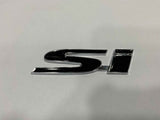 Si Emblem Badge – Sport Injected Logo for Cars (Universal Monogram)