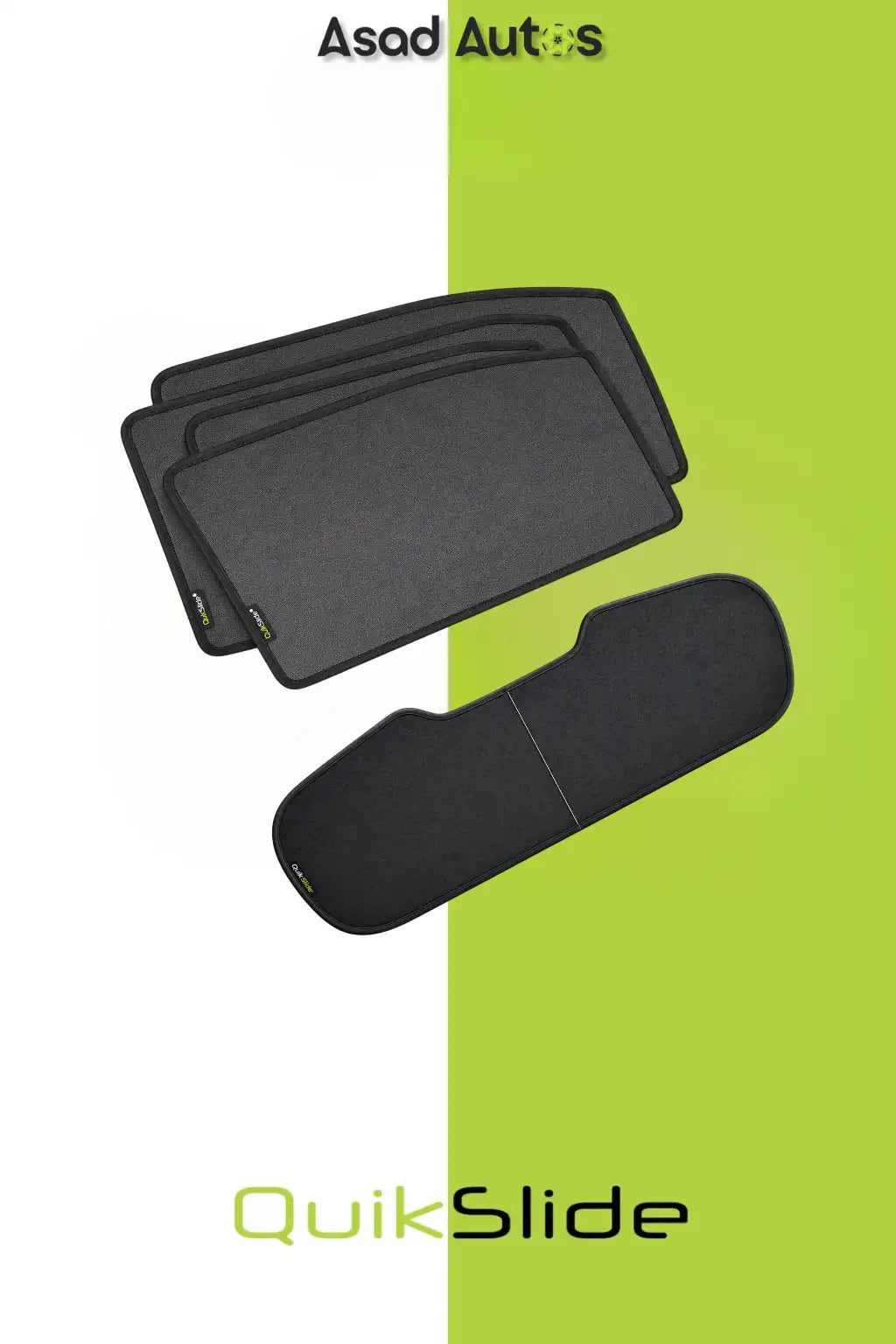 QS | QuikSlide | Quik Snap Window Sun Shades (Car Pardy) For Toyota Corolla Sedan 2014-2026