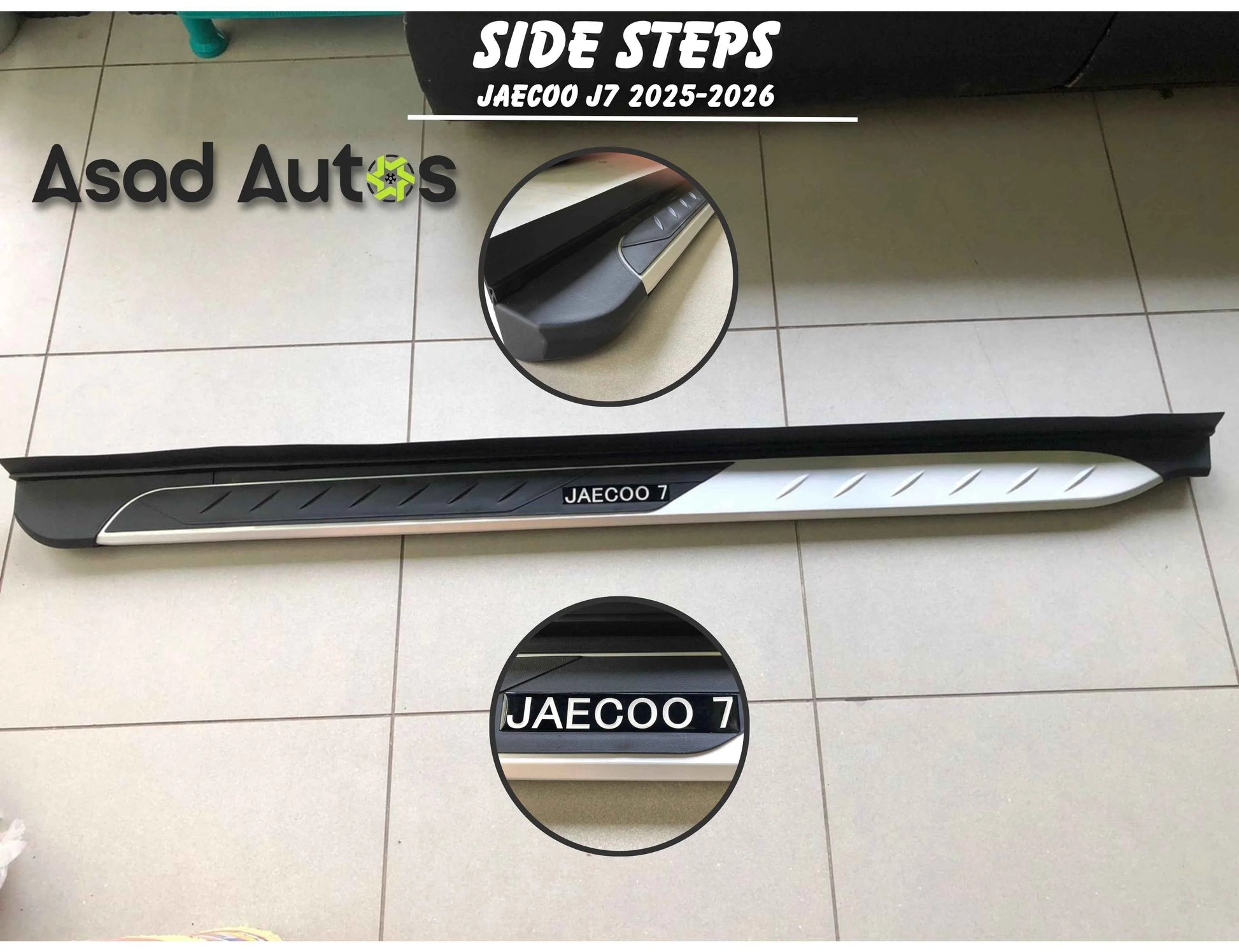 Side Steps for Jaecoo J7 2025-2026