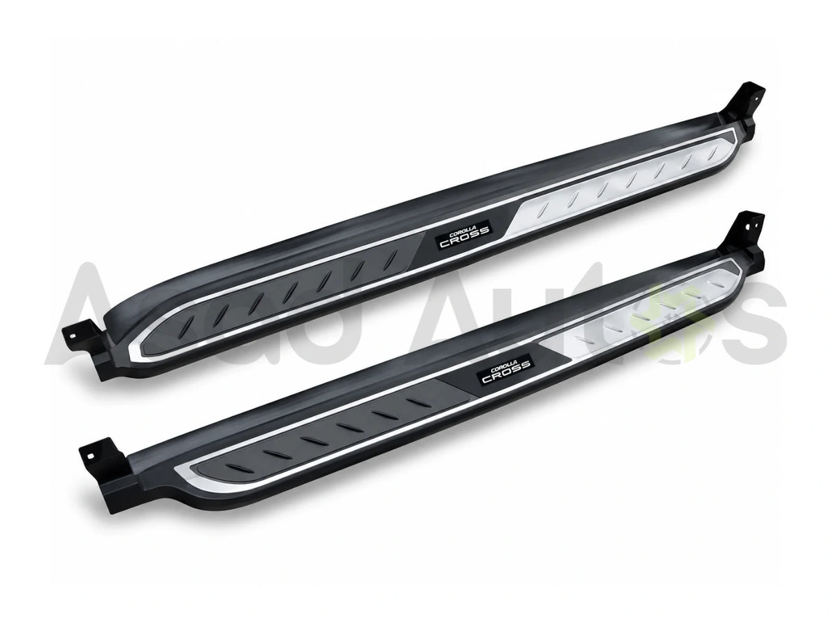 Side steps running boards designed for Toyota Corolla Cross 2022–2026