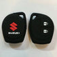Silicone car key case cover for Suzuki offering durability, protection, and style.

