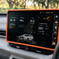 Silicone screen rubber protection cover for Haval H6 Facelift 2025-2026 central infotainment touchscreen - Asad Autos