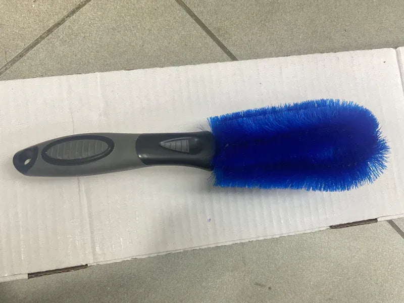 Soft bristle deep cleaning detailing brush for cars, homes, and more
