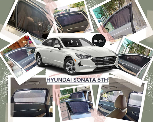 Awra Window Curtains Sun Shades (Car Pardy) for Hyundai Sonata 2021 - 2023 8th