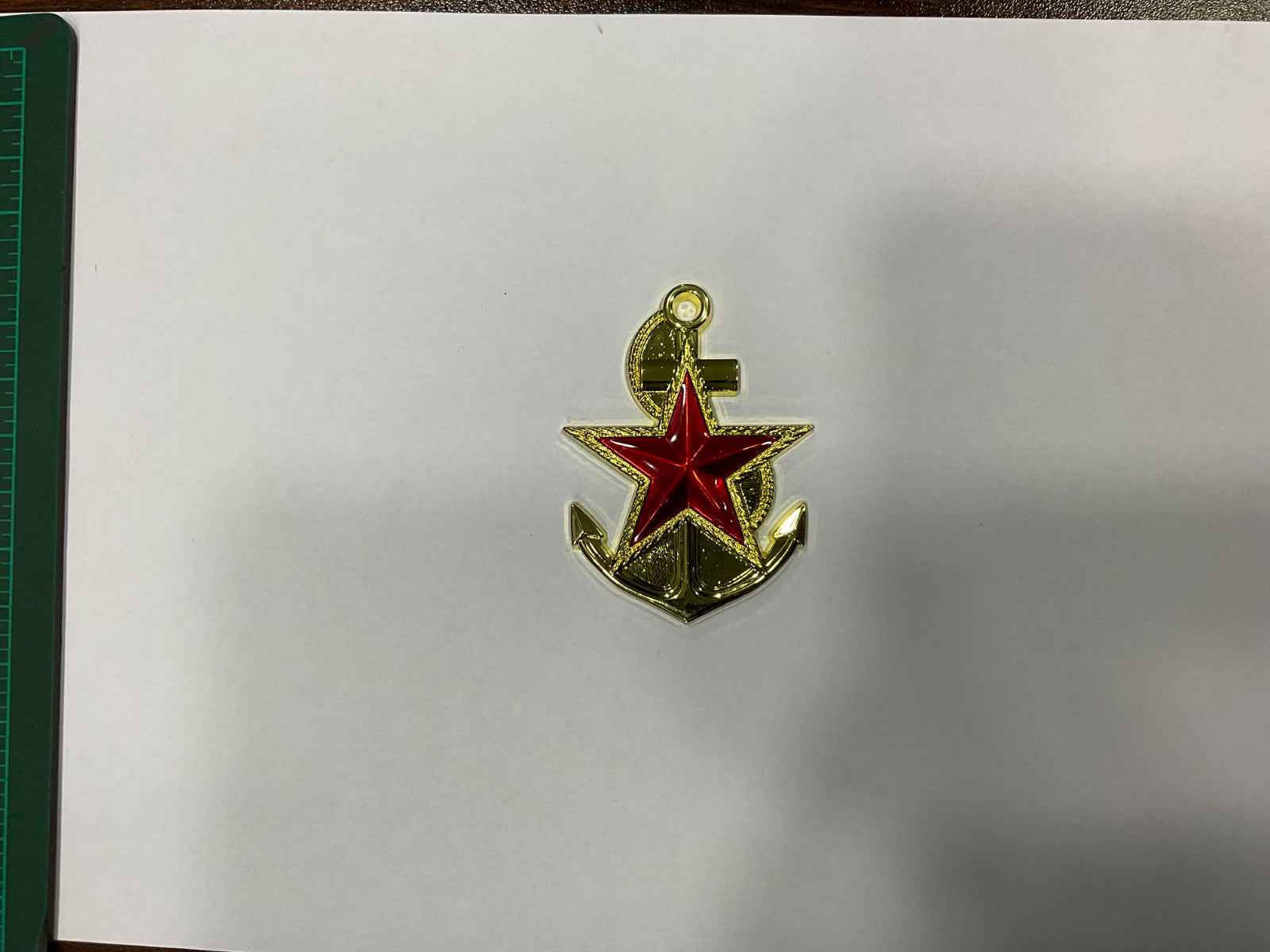 Star Emblem Badge – Universal Monogram Logo for Car Hood, Grille, or Trunk