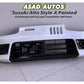 Style-X Front Bumper for Suzuki Alto 2014-2025, made from ABS plastic with fog light compatibility, offering a stylish and durable exterior upgrade.
