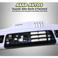 Style-X Front Bumper for Suzuki Alto 2014-2025, made from ABS plastic with fog light compatibility, offering a stylish and durable exterior upgrade.
