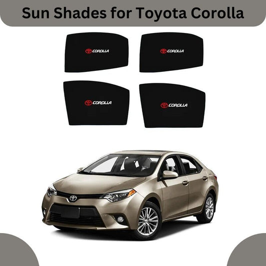 Sun Shades for Toyota Corolla (2015-2023) – Window Protection Set